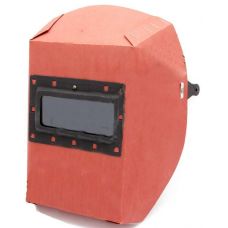 Маска сварщика фибра-картон 0,8мм VITA красный цвет